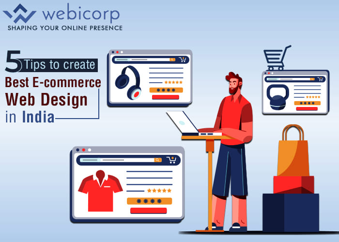 e-commerce web design in India